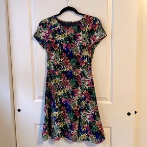 J. Crew 00 Multi-Colored Dress